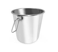 SECCHIO MULTIUSO IN METALLO PER ALIMENTI CON MANICO SECCHIO DA CUCINA 10 LITRI