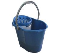 Secchio Ovale Plastica Doppia Vaschetta Lt 14 Linea Pulizia Casa