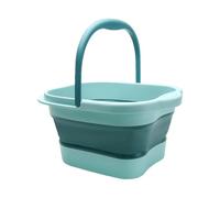 Secchio pediluvio - secchio per pedicure da 15 litri, serbatoio per immersione del piede | pieghevole, portatile, grande spazio, con maniglia, vasca a pedale per viaggiare all'accusa