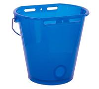 Secchio per abbeveratoio blu trasparente senza accessori, con scala