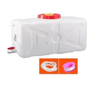 Secchio per Acqua Domestica, Spessore Parete 3,3mm Comoda Facile Conservazione dell'Acqua Contenitori Plastica Portatili Serbatoio d'Acqua per Vivere All'aperto Sito Farm RV Camping Acqua(Size:50L)