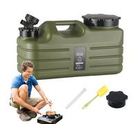 Secchio per Acqua per Esterni - Serbatoio Portatile, Contenitore Dispenser per Rubinetto, Supporto per Alimenti, di ritenzione Liquido in polietilene Leggero, Controllo Sicuro del Flusso di