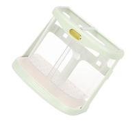 Secchio per Asciugare le Bacchette, Cestino per Bacchette in PP Senza Fori Fissato Al Muro, Multifunzionale Alla Moda per il Cucchiaio (verde chiaro)