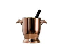 Secchio per birra a doppio strato conservazione del calore isolamento a freddo KTV Champagne vino rosso birra ghiaccio grano ghiaccio blocco secchio commerciale (oro rosa)