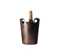 Secchio per birra a doppio strato, conservazione del calore, isolamento a freddo, per KTV, champagne, vino rosso, birra, ghiaccio, grani, ghiaccio (giallo scuro)