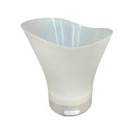 Secchio per birra a LED - Refrigeratore per feste luminoso, radiatore a barra luminosa a LED | Cubo di vino con luce a LED da 7 l, cubo di ghiaccio radiante colorato adatto per viaggi, contenitori per