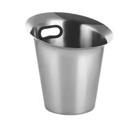 Secchio per birra portatile, per bevande, con specchio riflettente, mantiene cocktail, vino, birra, club, bar, matrimoni, ghiaccio, colore argento, 3 l