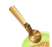 Secchio per biscotti - Acciaio Inox Antiscivolo ad uso intensivo | Cucchiaio per porzioni | Per dessert buffet festa cucina casa frutta caramello popcorn anguria biscotto