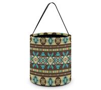 Secchio per Caramelle Southwest Geometric Pattern Secchio 23X23Cm | Sacchetti Regalo Riutilizzabili Con Manico Cestino Porta Dolci per Feste Ragazze Forniture di Partito