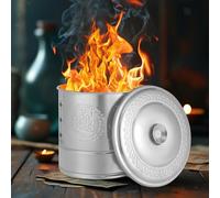 Secchio per cenere, bacinella per fuoco, barile bruciare la carta servizi