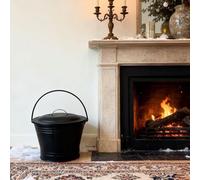 Secchio per cenere con coperchio Accessori per camino Strumento focolare