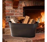 Secchio per cenere, grande capacità, braciere a legna per barbecue da picnic