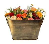 Secchio Per Cenere In Metallo, Portacenere, Braciere Per Esterni, Per