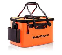 Secchio per Esca da Pesca, Diversi Formati e Colori, Articoli Resistente, Mantieni Viva la Tua Esca più a Lungo, Secchio da Pesca per Pescatori (23L, Arancione)