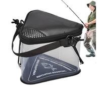 Secchio Per Esche Vive - Accessori Da Pesca Pieghevole,Contenitore Di Esche Da Pesca Vive | per Pescatori Amanti All'aperto Padri Campeggio Spiaggia Parco Lago Fiume Creek Serbatoio