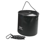 Secchio per esche vive | Serbatoio d'acqua 4L con secchio a cordoncino,contenitore per attrezzature da pesca,per il campeggio all'aperto la spiaggia la barca kayak barbecue persico granchio
