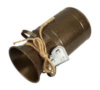 Secchio per fiori in ferro per composizioni floreali Vaso decorativo vintage