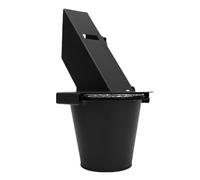 Secchio per Grasso per Affumicatore Compatibile con Design Chiuso Cottura Pulita per Pit Boss, Griglie Z, Recteq, Acciaio da 560 G, 12 Rivestimenti