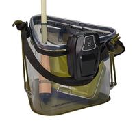 Secchio Per La,Pieghevoli All'Aperto | Contenitore Per Esca Viva - Per tori Appassionati Di Outdoor Uomini Padri Campeggio Spiaggia Lago Fiume Ruscello Stagno