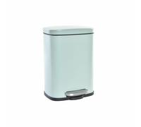 Secchio per la Spazzatura DKD Home Decor Menta Mat 21 x 15 x 29,5 cm Metallo