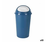 Secchio per la Spazzatura Tontarelli Big hoop Azzurro Bianco 50 L [10 Unità]