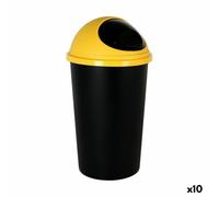 Secchio per la Spazzatura Tontarelli Small hoop Giallo Nero 25 L [10 Unità]