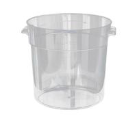 Secchio per lavaggio automatico trasparente multiuso per pesca all'aperto,