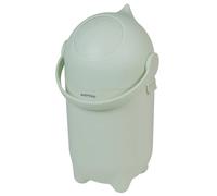 Secchio per pannolini Nattou Dropy, inodore, facile da aprire con una mano, 49,5 x 28 cm, polipropilene/ABS, verde