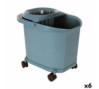 Secchio per Pavimenti 16 L Azzurro [6 Unità]