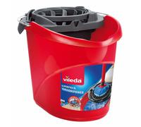 Secchio per Pavimenti Vileda Torsion Power Rosso 10 L Scolapasta