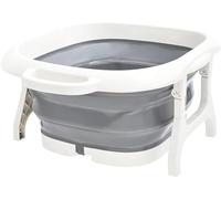 Secchio per pediluvio con palla massaggiante per piedi, vasca da bagno pieghevole per unghie e caviglie, sollievo dallo stress per piedi, disintossicante e massaggio, vasca da bagno per il massimo