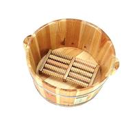 Secchio per pediluvio in legno Bacino per pediluvio in legno, pediluvio in legno massello, ciotola per pedicure Spa Massaggio domestico pediluvio in abete cinese Botti per pedicure lisci e delicati