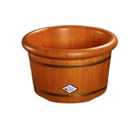 Secchio per pediluvio in legno per pedicure, bacino per piedi per adulti, secchio per pediluvio, vasca da bagno per pediluvio, vasca per piedi per ammollo dei piedi, super facile da usare Luna piena È