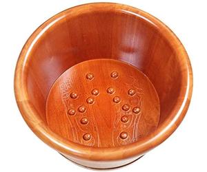 Secchio per pediluvio in legno per uso domestico, grande vasca idromassaggio per pediluvio, spa per massaggio ai piedi per casa, secchio in legno per sauna, spa per piedi e gambe per adulti, pedicur