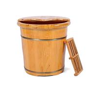 Secchio per pediluvio in legno Secchiello per pediluvio in legno rialzato per adulti, vasca per pediluvio per uso domestico, pediluvio, botte per pediluvio casa, pediluvio, botte di cedro, regalo per