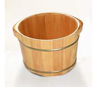Secchio per pediluvio in legno Secchio per immersione dei piedi, lavabo per pediluvio per adulti, pediluvio per piedi in ammollo, secchio in legno per pedicure, vasca idromassaggio per pediluvio