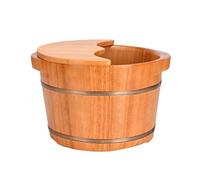 Secchio per pediluvio in legno Secchio per pediluvio in legno, pediluvio per adulti, lavabo per piedi in ammollo, massaggiatore per pediluvio.Facilissimo da usare Warm as ever