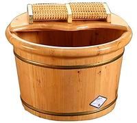 Secchio per pediluvio in legno Secchio per pediluvio in legno per piedi ammollo Bacinella per pedicure in legno Secchio per pediluvio in legno Vasca per piedi ammollo Cedro Pediluvio Barile