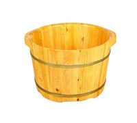 Secchio per pediluvio in legno Secchio per pediluvio per pediluvio, ammollo o disintossicazione, secchio per pediluvio in legno massello, grande vasca per pediluvio, spa per pediluvi per adulti Super