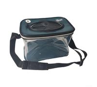 Secchio per pesci pieghevole portatile realizzato in materiale EVA per mantenere esche vive durante la nautica, il kayak o la pesca da riva (30 cm)