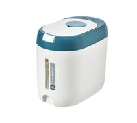 Secchio per riso da cucina sigillato a prova di umidità e polvere, colore: blu 1