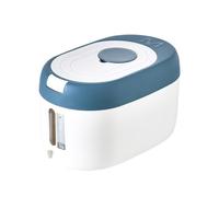 Secchio per riso da cucina sigillato a prova di umidità e polvere, colore: blu 5