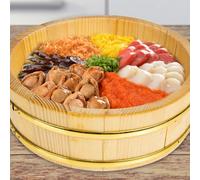 Secchio per sushi Ciotola per mescolare il riso multifunzionale durevole