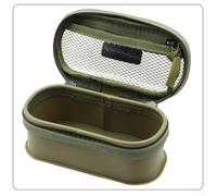 Secchio piccolo in EVA per riporre accessori da pesca, costruzione ispessita con coperchio trasparente, resistente e resistente alla polvere per la protezione dell'attrezzatura