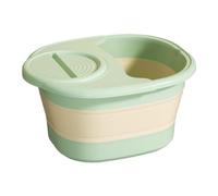 Secchio Piediluvio in Silicone Pieghevole per Casa Portatile e Facile da Pulire