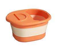 Secchio Piediluvio in Silicone Pieghevole per Casa Portatile e Facile da Pulire