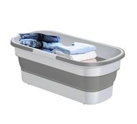 Secchio Pieghevole - Bacinella Plastica Quadrata | Catino Bucato | Vasca Pieghevole Stoccaggio Secchhio Pulizia Rettangolare Multiuso, Secchio Per Lavaggio Galloni Per La Pulizia Del Mop