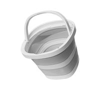 Secchio pieghevole da 10 l, con manico, secchio pieghevole per acqua di grande capacità, contenitore pieghevole a perdite portatile, per lavanderia, campeggio, giardinaggio, nuoto, lavaggio