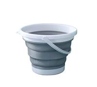 Secchio pieghevole da 7 l, in silicone, portatile, grande capacità, per la pulizia della casa, campeggio, pesca, cucina all'aperto