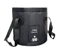 Secchio pieghevole da viaggio,Secchio pieghevole con manico,Secchio pieghevole Contenitore d'acqua pieghevole - Lavabo leggero per esterno, secchio d'acqua pieghevole portatile di grande capacità 20L